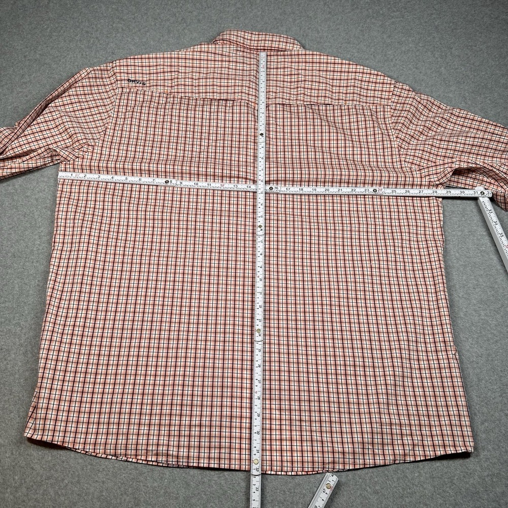 ORVIS Fishing Shirt XXL Outdoor Performance UPF 30 Plaid NWT Stretch - Picture 8 of 10